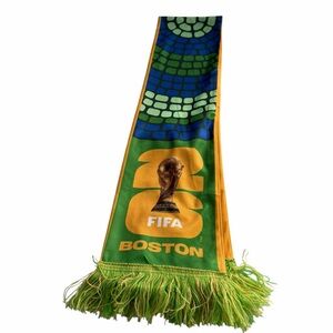 FIFA World Cup 2026 supporter scarf commemorating the city of Boston. NEW